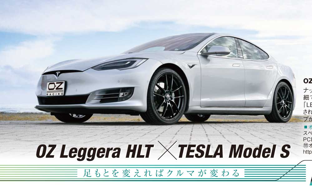 【商品紹介】Leggera HLT × TESLA Model S